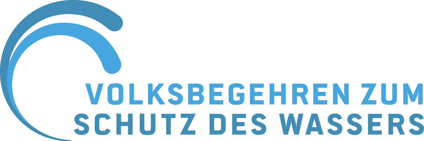 Logo der 'Volksinitiative zum Schutz des Wasser'